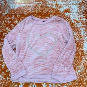 Pink soft sweater